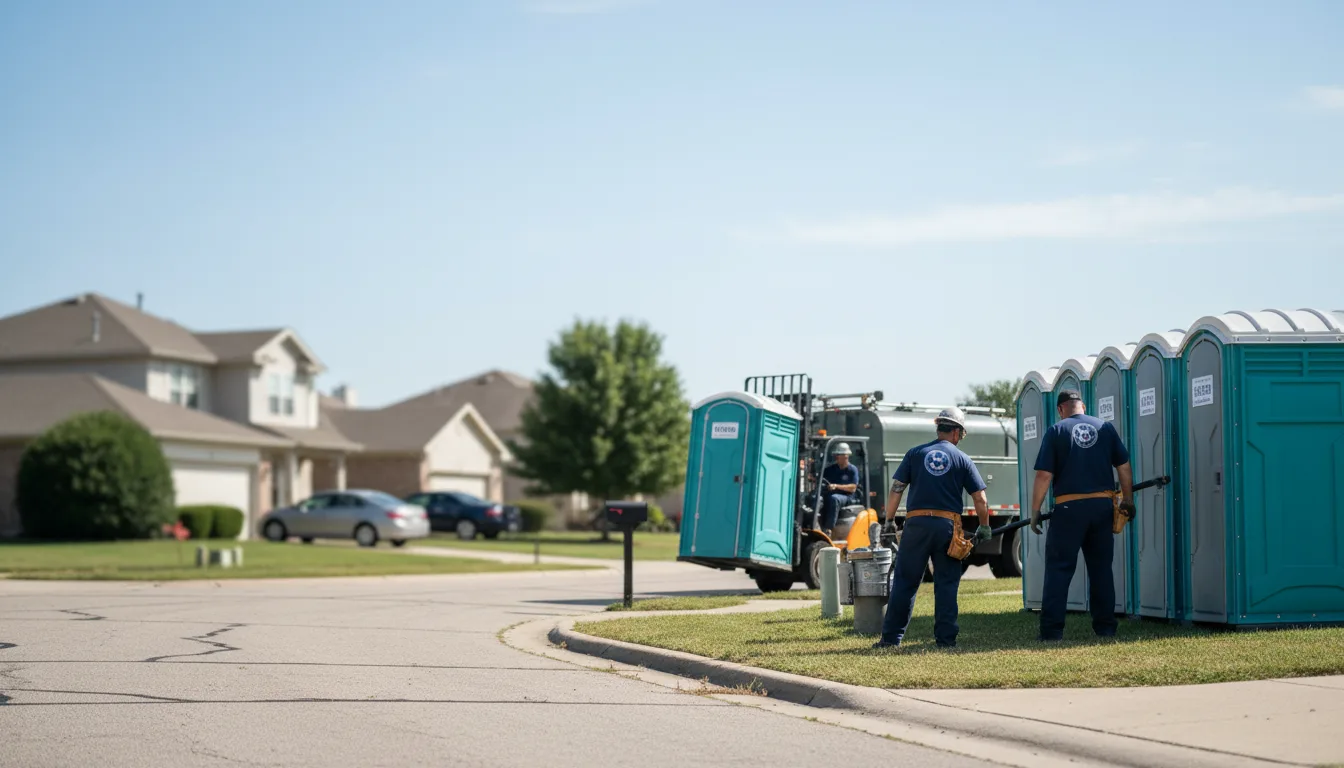 Porta Potty Rental in Garfield, KS near me